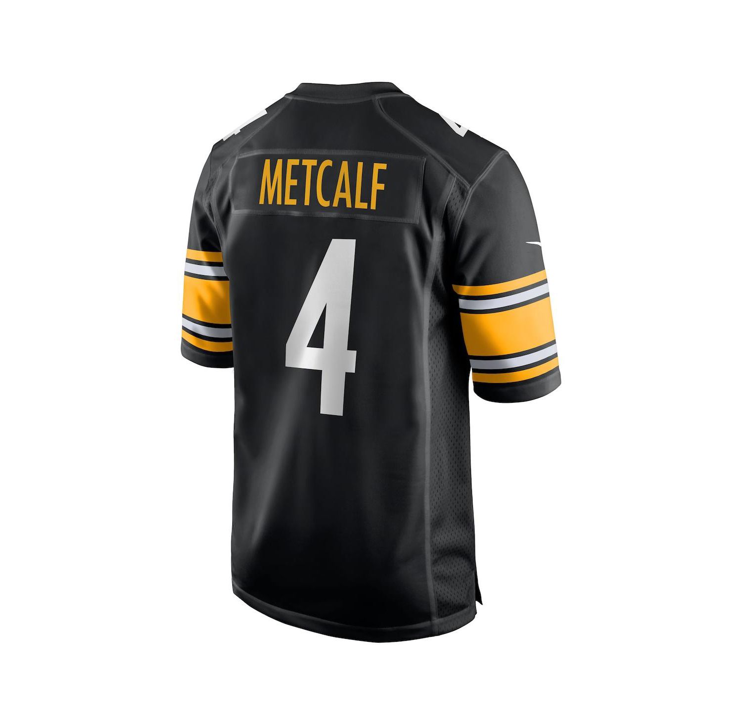 Men's DK Metcalf Black Pittsburgh Steelers Game Player Jersey