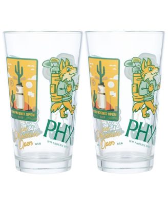 2025 WM Phoenix Open Scatter Print Pint Glasses, Set of 2