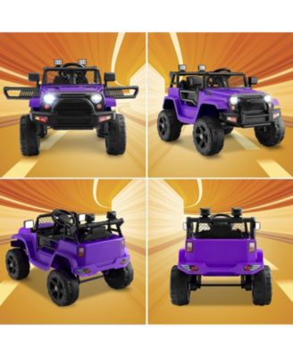 12V Kids Ride On Truck with Remote Control and Headlights