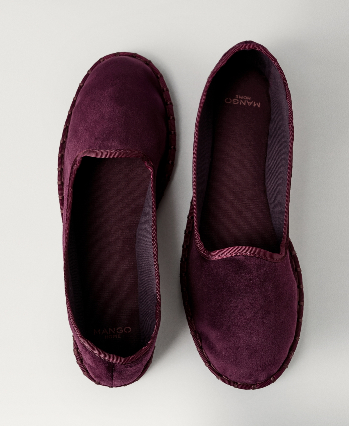 Mango Women's Velour Slippers