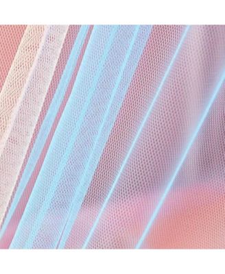 Breathable Juvi Princess Rainbow Color Hanging Dome Canopy Tent Curtain Drape