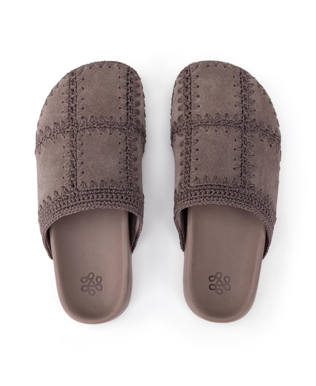 Women Bolinas Clog - Mushroom suede patch