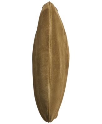 Gabardine Suede Shoulder Bag