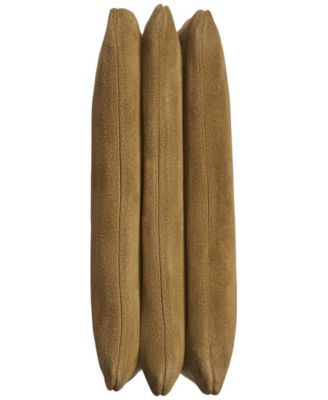 Glenwood Zippered Suede Crossbody with Beaded Tassel Detail