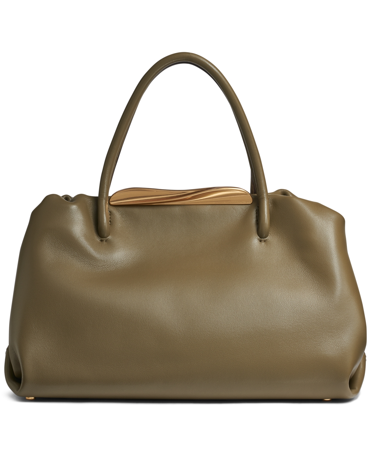 Donna Karan Poplin Satchel Bag