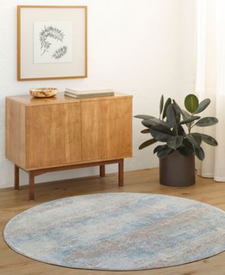 Brunswick BWK-2327 6'7"x6'7" Round Area Rug