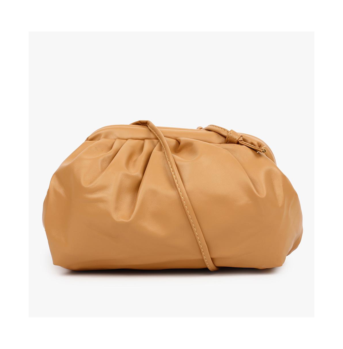 Women's Warm-Hued Tan Brown Cross Body Bag - Beige/khaki