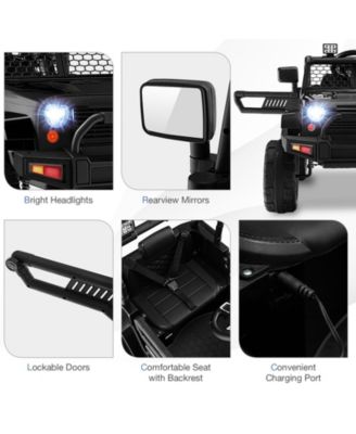 12V Kids Ride On Truck with Remote Control and Headlights