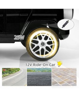 12V Mercedes-Benz G63 Licensed Kids Ride On Car with Remote Control