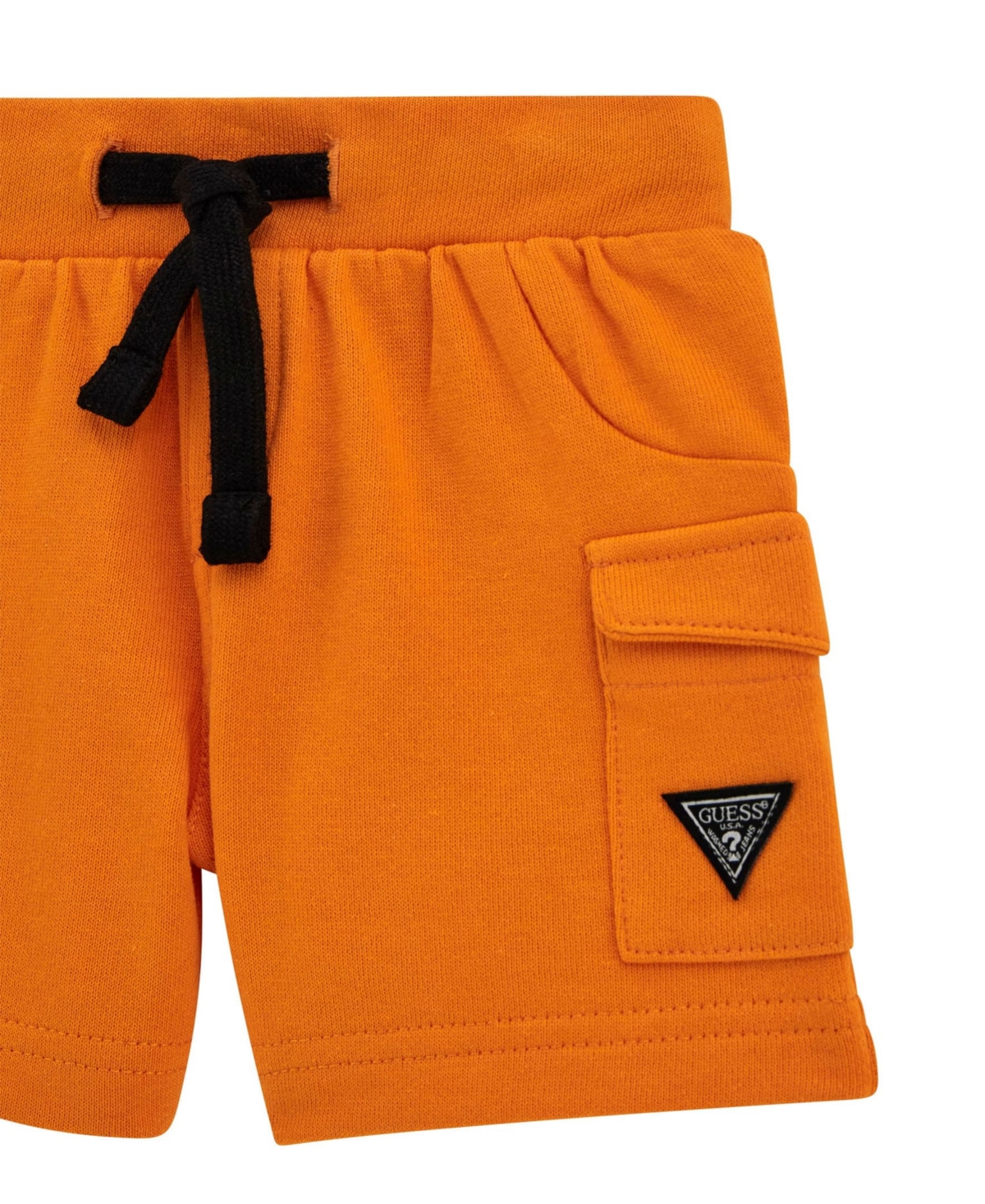 Guess Baby Boys 2-piece Short Sleeve T-shirt And Active Shorts Set