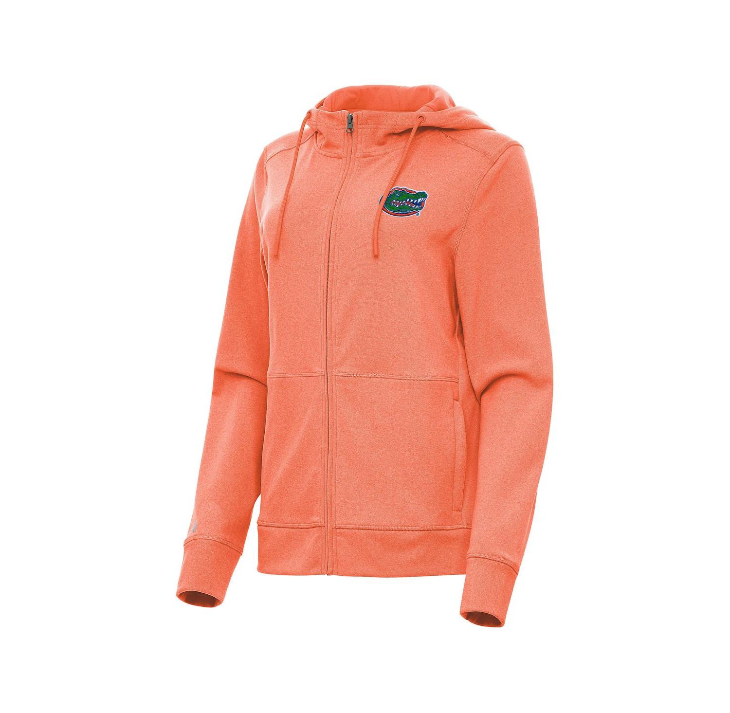 Women's Heather Orange Florida Gators Seeker Full-Zip Hoodie
