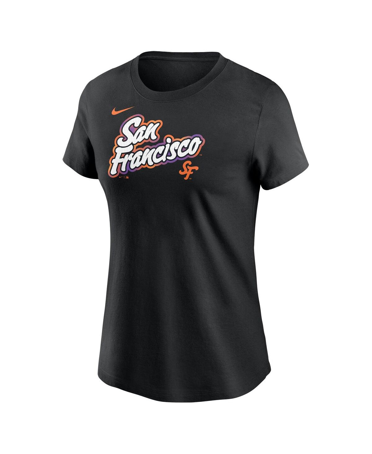 Nike Women's Black San Francisco Giants 2025 City Connect Wordmark T-shirt