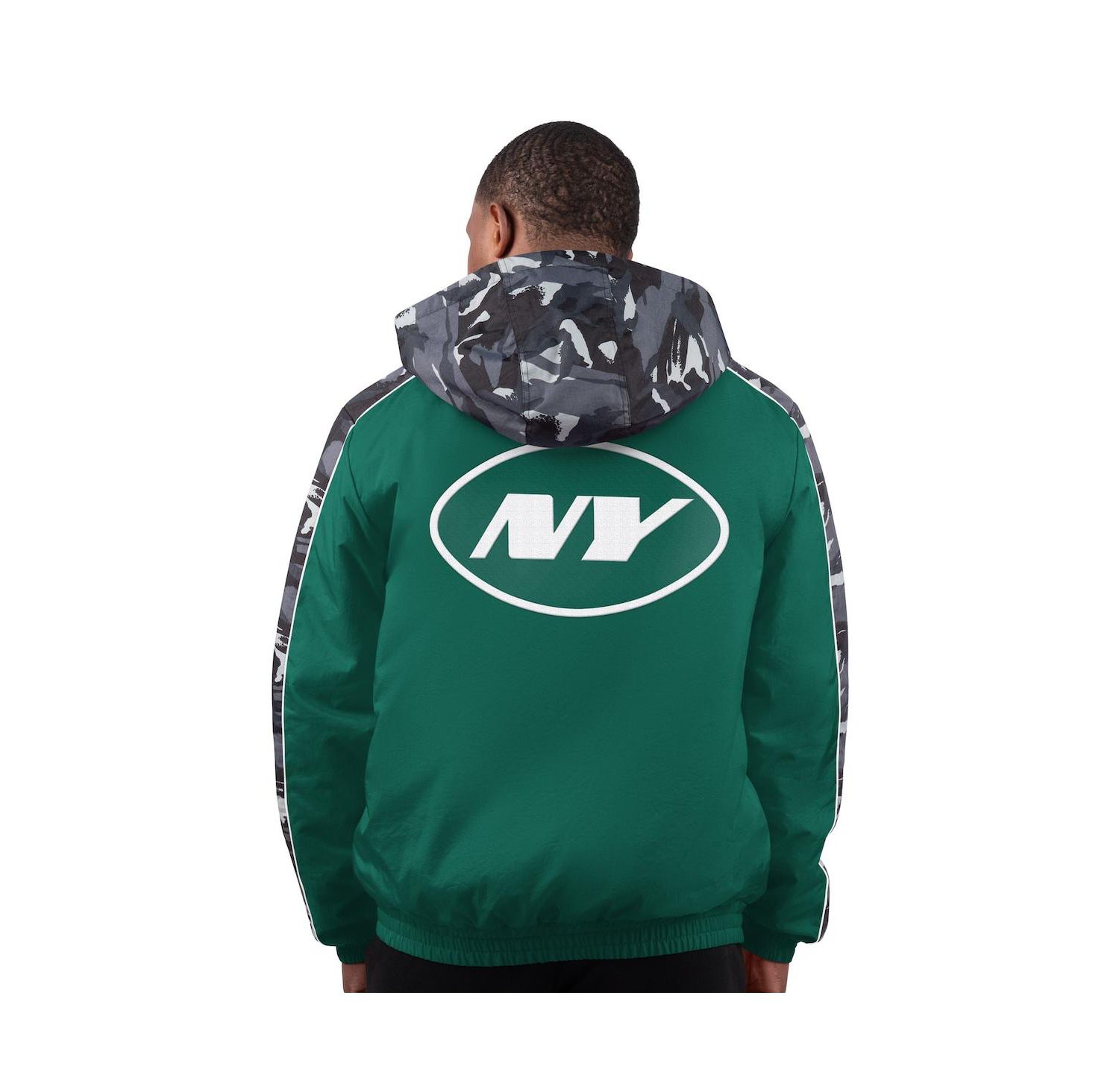 Men's Green New York Jets Thursday Night Gridiron Full-Zip Jacket