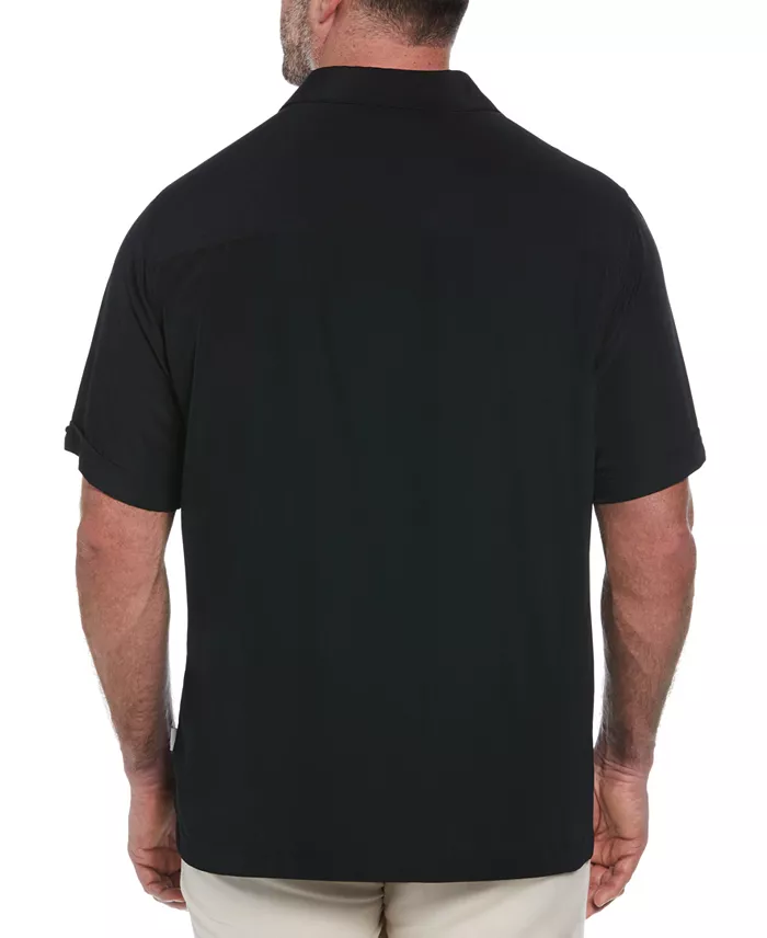 Men's Big & Tall Stripe Short Sleeve Shirt - thumbnail 7