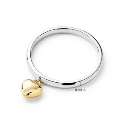 Heart Ring - Leia Two Tone