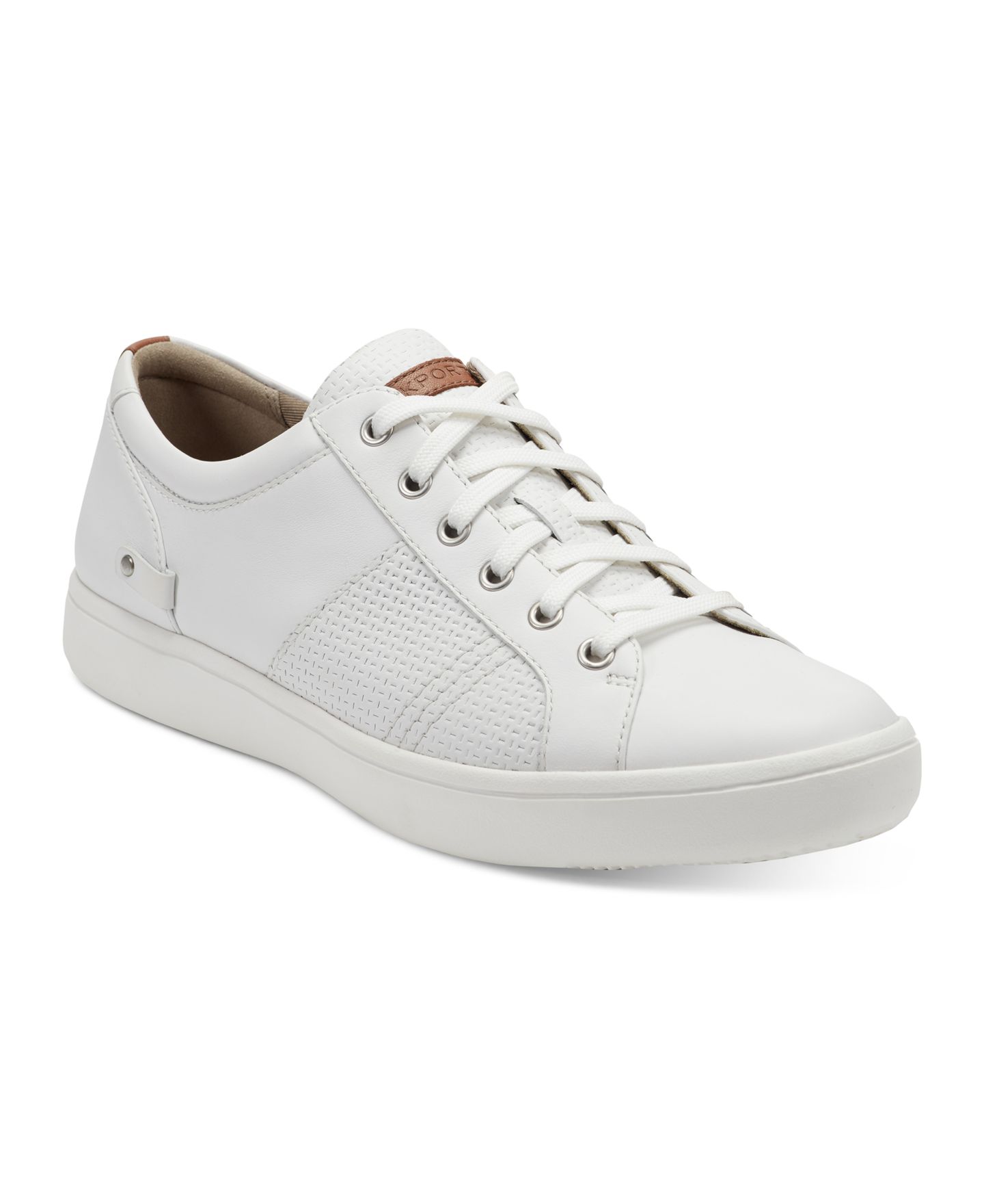 Мужские кроссовки Rockport Colle Tie Lace Up, цвет: Белый — фото 1