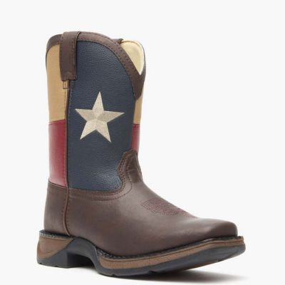 Kids Lil' Rebel by Kids' Texas Flag Western Boot