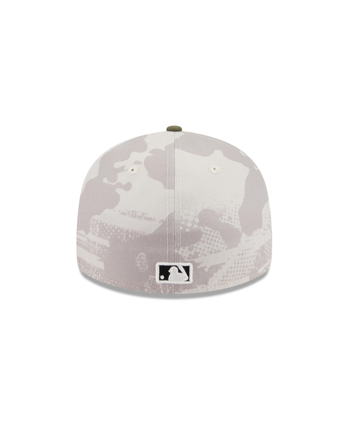 New Era Men's Light Beige/olive San Diego Padres 2025 Armed Forces Day Low Profile 59fifty Fitted Hat