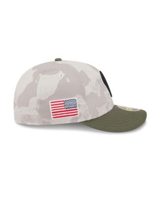 Men's Light Beige/Olive Milwaukee Brewers 2025 Armed Forces Day Low Profile 59FIFTY Fitted Hat