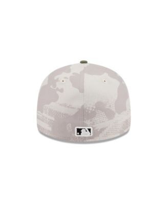 Men's Light Beige/Olive Kansas City Royals 2025 Armed Forces Day Low Profile 59FIFTY Fitted Hat