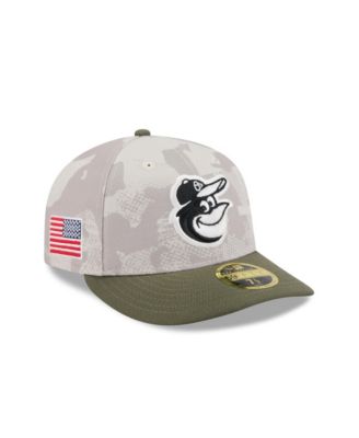 Men's Light Beige/Olive Baltimore Orioles 2025 Armed Forces Day Low Profile 59FIFTY Fitted Hat