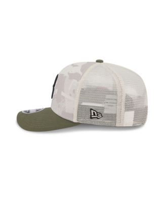 Men's Light Beige/Olive Boston Red Sox 2025 Armed Forces Day 9SEVENTY Adjustable Hat