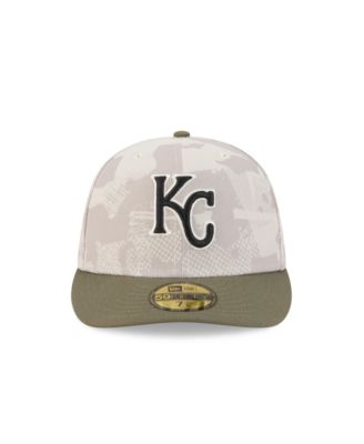 Men's Light Beige/Olive Kansas City Royals 2025 Armed Forces Day 59FIFTY Fitted Hat