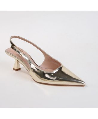 Cassandra Slingback Kitten Heels