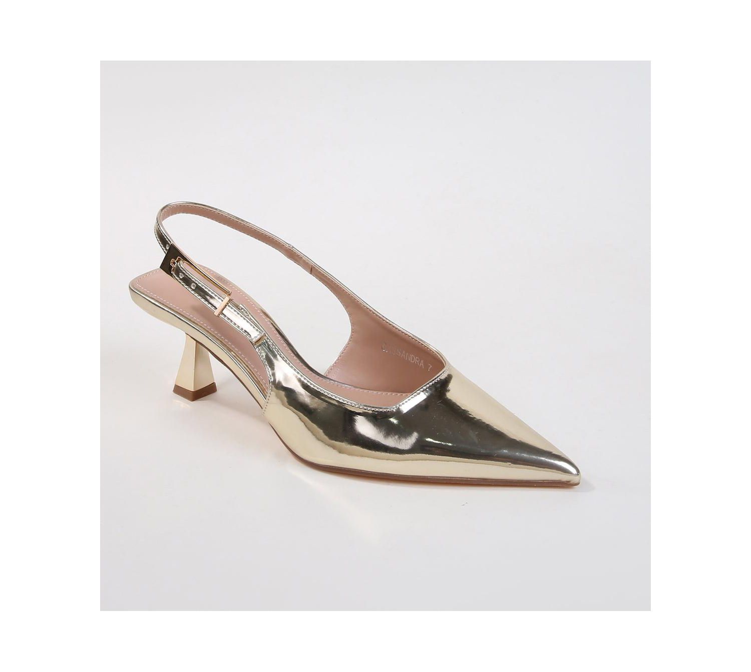 Cassandra Slingback Kitten Heels