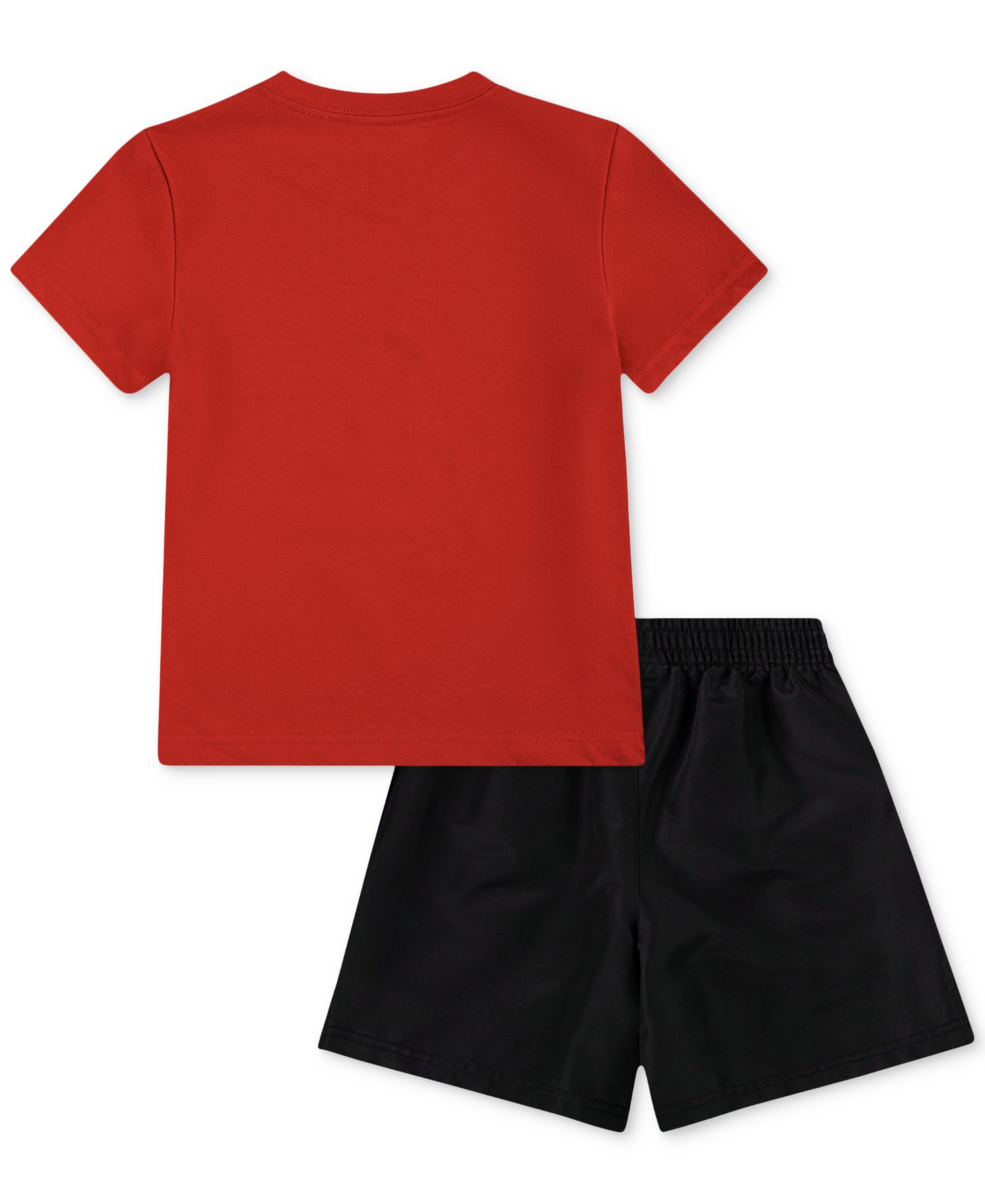 Boys' 2T-7 Dri-FIT Crewneck Jersey T-Shirt and Mesh Shorts, 2-Piece Set