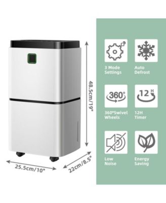 Generic 24 Pint 1500 Sq Ft Room Dehumidifier with Indicator