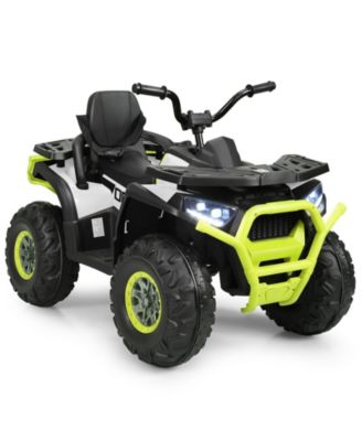 12V Kids Electric 4-Wheeler ATV with 2 Speeds and LED Lights