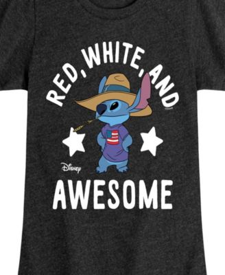 Big Girls Lilo Stitch Awesome Graphic T-Shirt