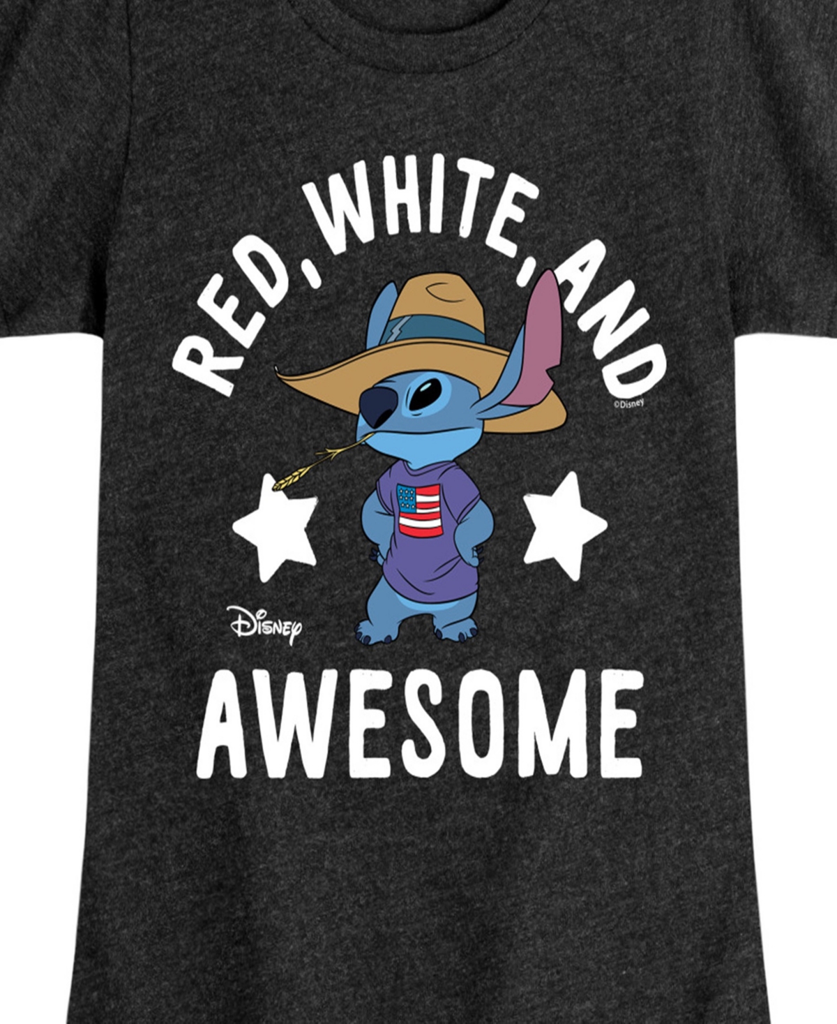 Shop Hybrid Apparel Big Girls Lilo Stitch Awesome Graphic T-shirt