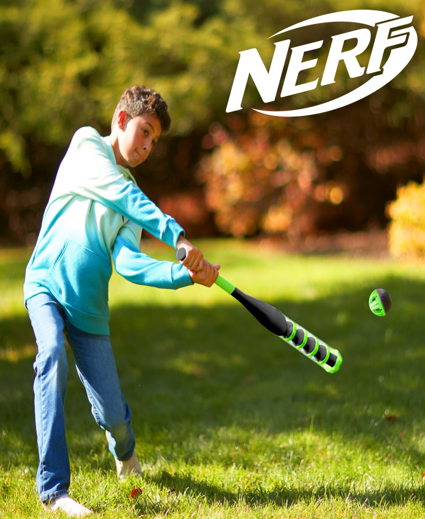 Детские игрушки Franklin Sports Power Blast Power-Core Baseball Bat and Ball, 2-Piece Set, Ages 6+ — фото 5