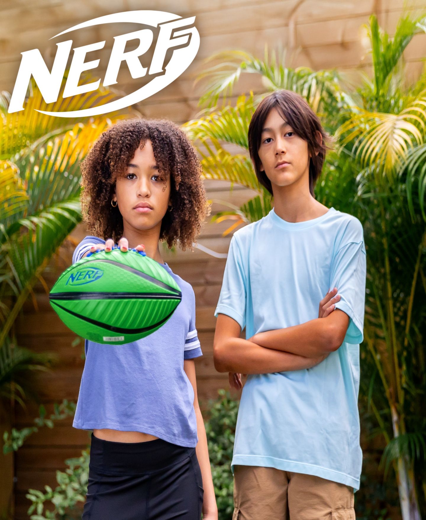 Детский мяч Franklin Sports Spiral Grip Football with Spacelace™, Ages 9+ — фото 4