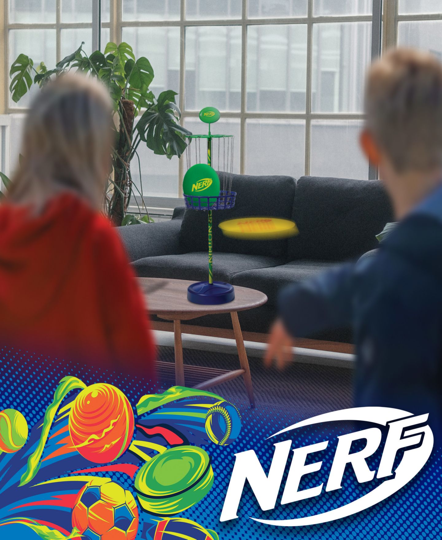 Детские игрушки Franklin Sports Nerf Disc Golf Starter Set — фото 5