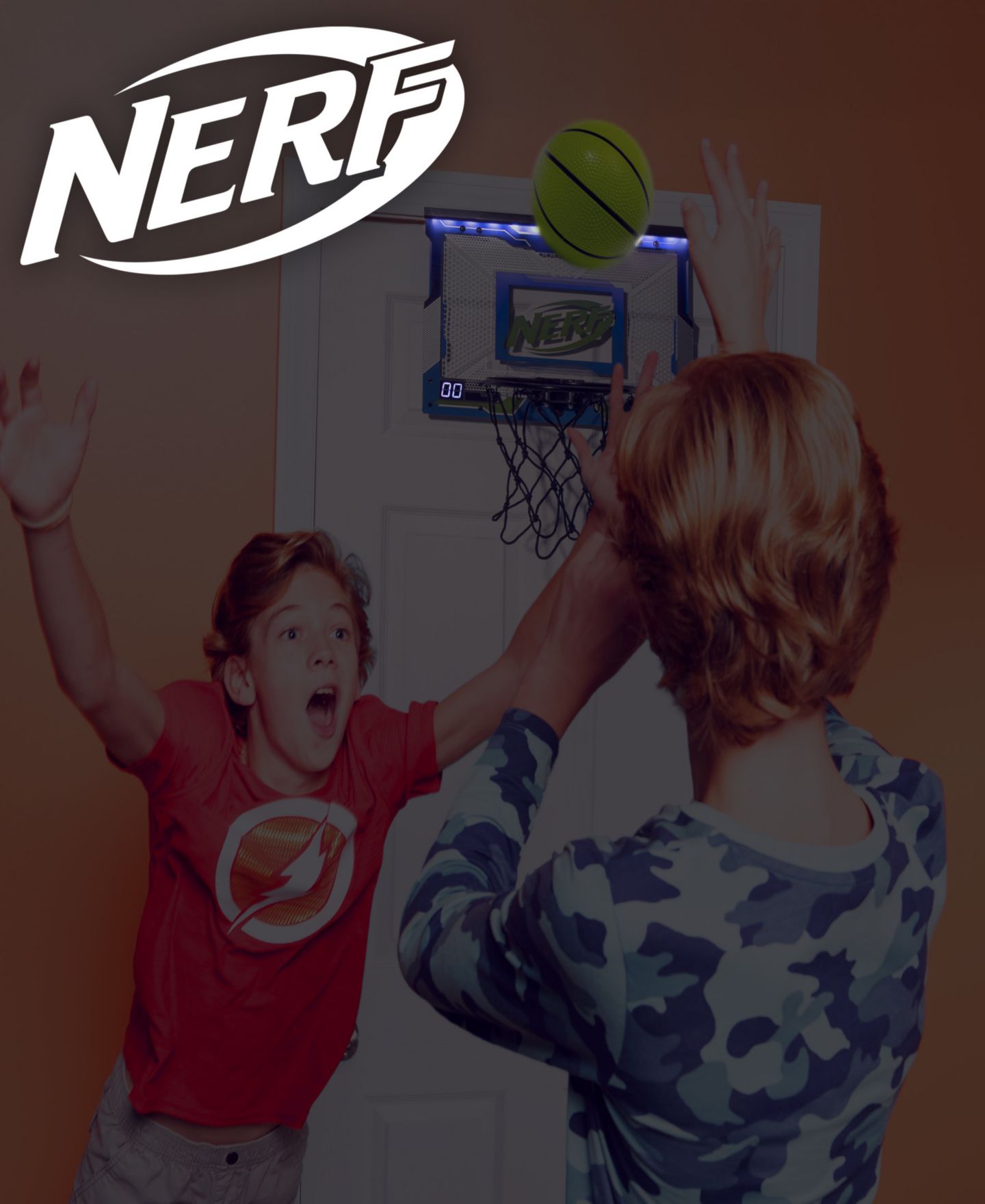 Детские игрушки Franklin Sports Nerf LED Pro Hoop Mini Basketball Set — фото 7