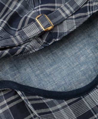 Men's Plaid Flat Cap