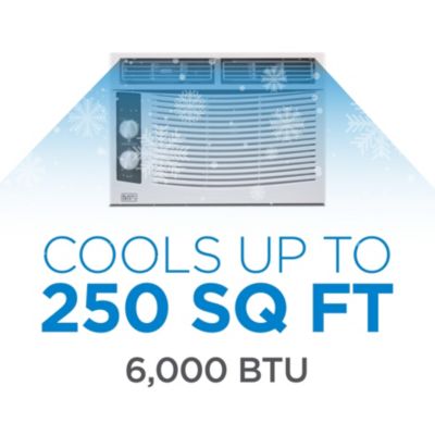 6,000 BTU Window Air Conditioner