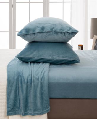 Ultra Soft & Cozy Velvet Plush Fleece Printed Sheet Set
