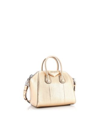 Mini Antigona Bag Embossed Leather