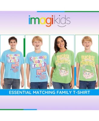 Toddler Boys Monster Cereals Matching Family Drop Shoulder T-Shirt