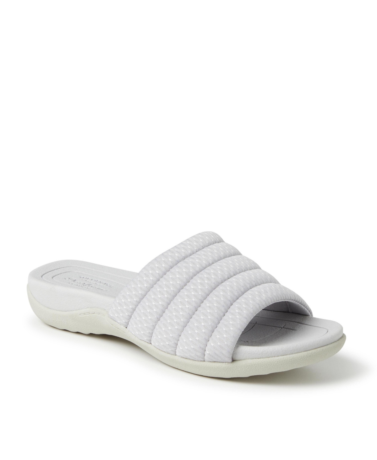 Womens Low Foam Slide Sandal - Silver