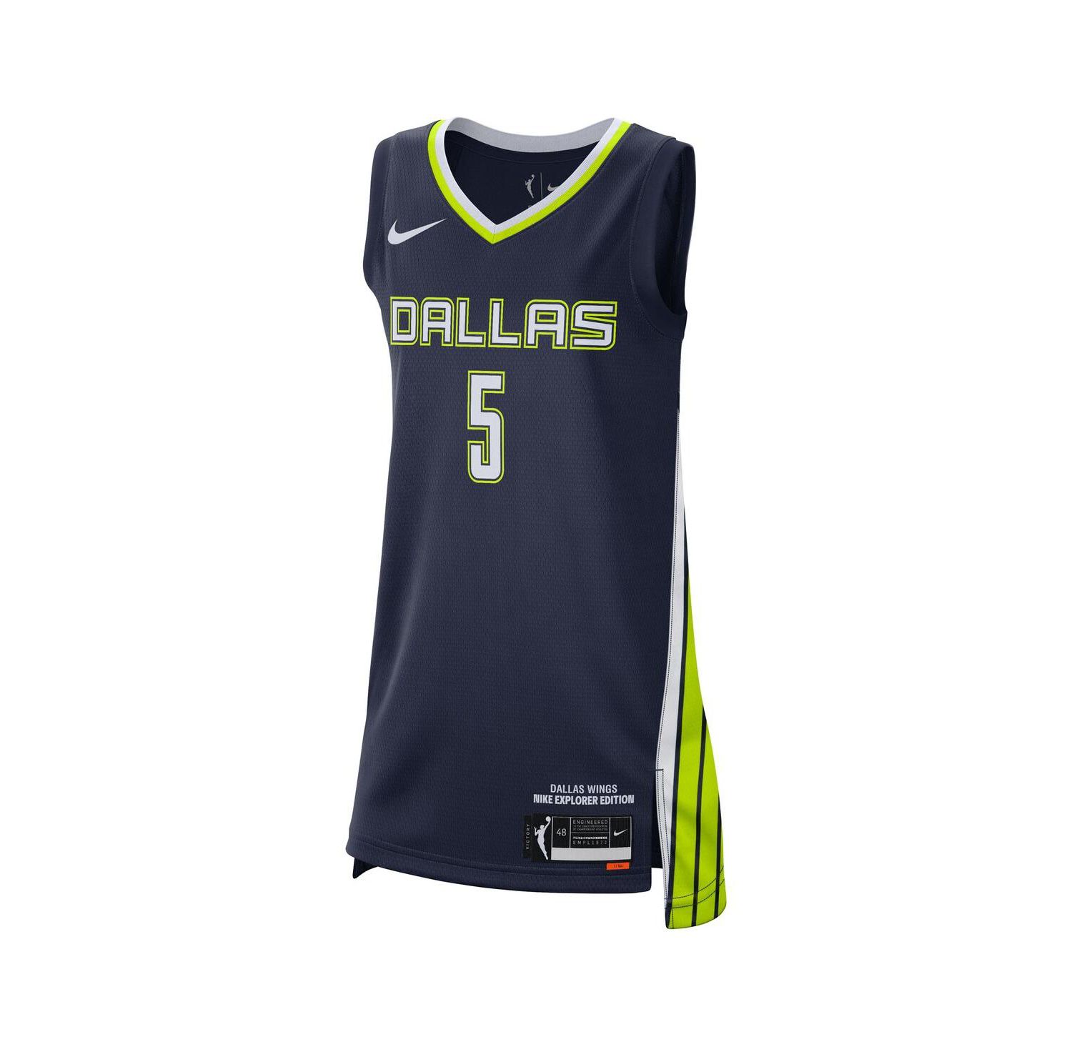 Men's and Women's Paige Bueckers Navy Dallas Wings 2025 WNBA Draft Explorer Edition Victory Player Jersey