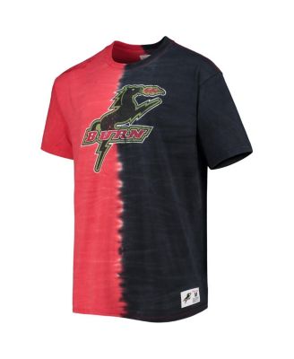Men's Red Dallas Burn Vertical Tie-Dye Top