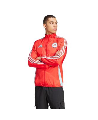 Men's Red/Light Blue Chicago Fire 2025 Anthem Reversible Full-Zip Jacket