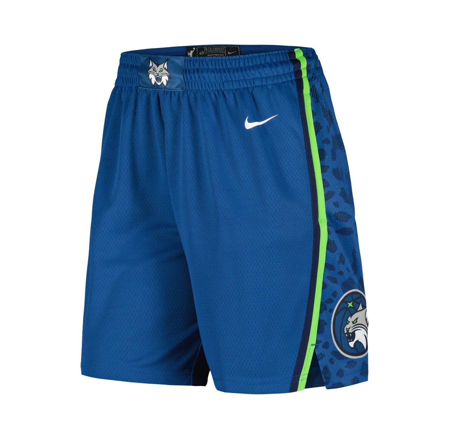 Women's Blue Minnesota Lynx On-Court Victory Performance Shorts