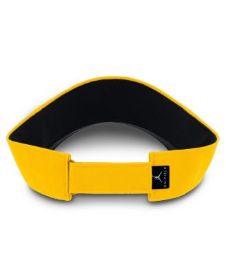 Men's Maize Michigan Wolverines Ace Performance Adjustable Visor Hat