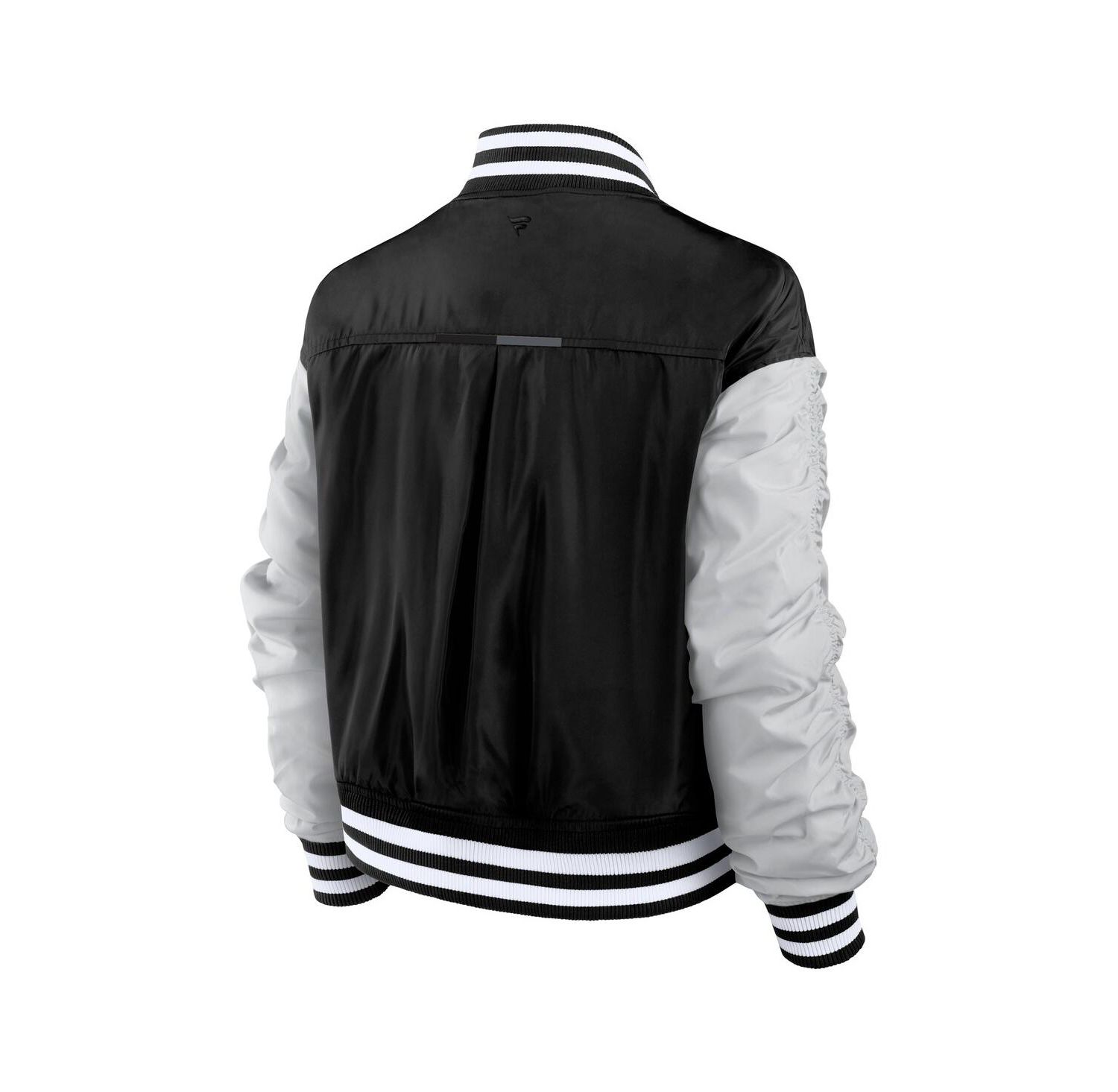 Women's Black Chicago Cubs Elements Wave Full-Snap Jacket